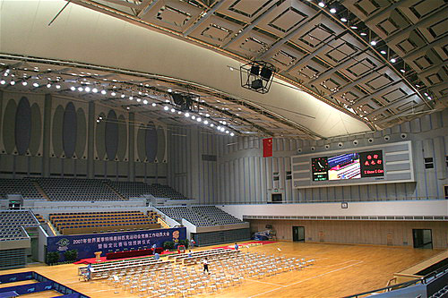 上海閔行體育館室內(nèi) 上海閔行體育館室內(nèi)